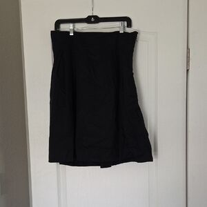 Merona Classic Black Lined Skirt Size 10